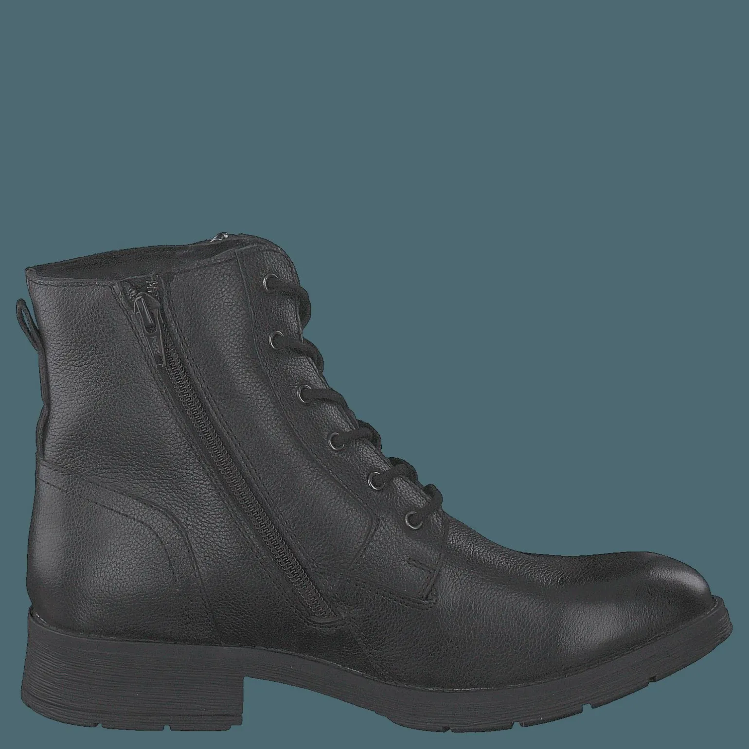 451-5010 Leather Warm Lined Black