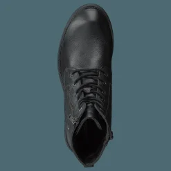 451-5010 Leather Warm Lined Black