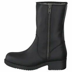 250 Mid Zip Side Black Old Silver
