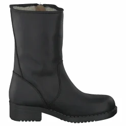 250 Mid Zip Side Black Old Silver