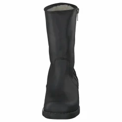 250 Mid Zip Side Black Old Silver