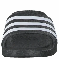 Adilette Aqua Slides Kids Core Black / Cloud White / Core Black