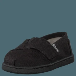 Alpargata Tiny Black Canvas