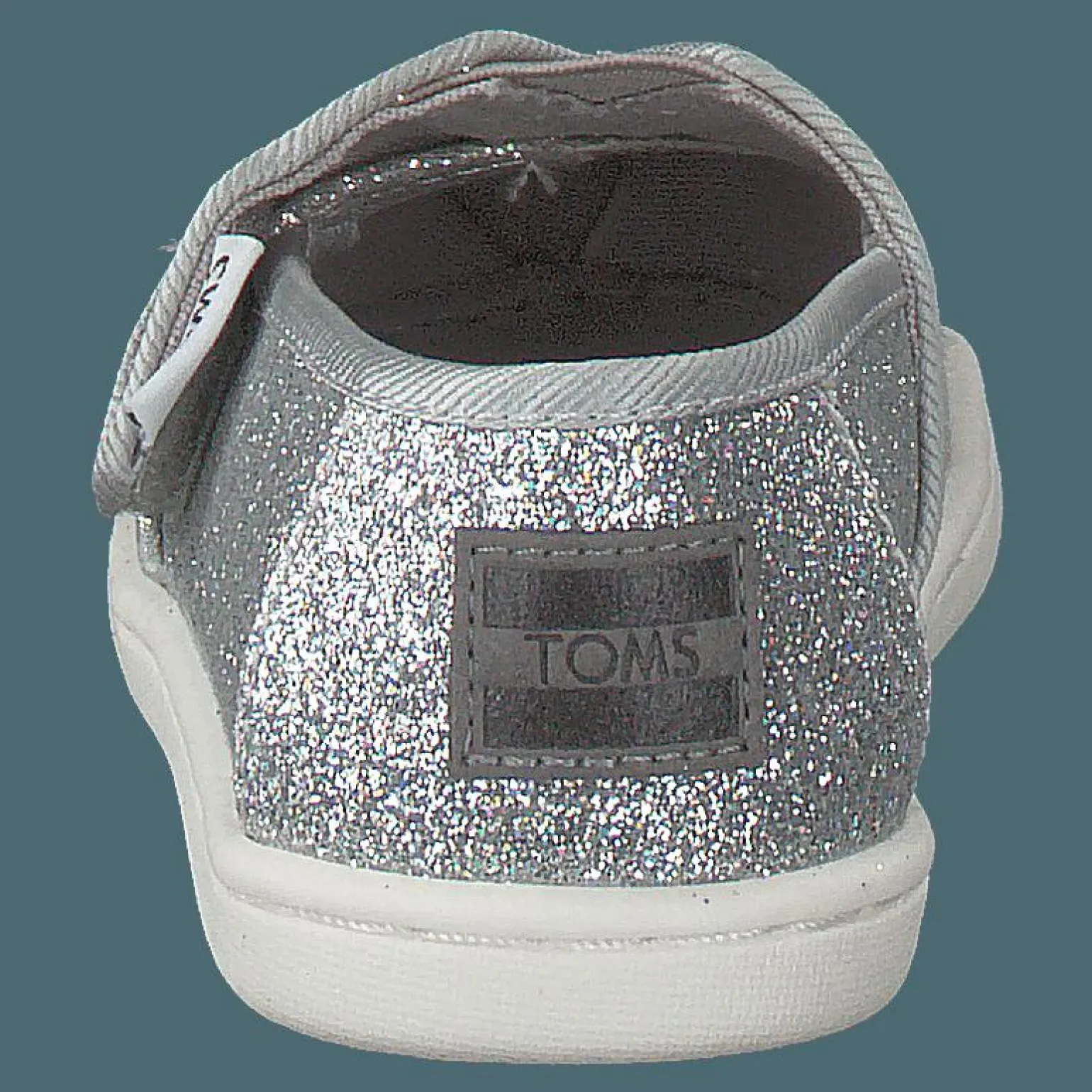 Alpargata Tiny Silver Iridescent Glimmer