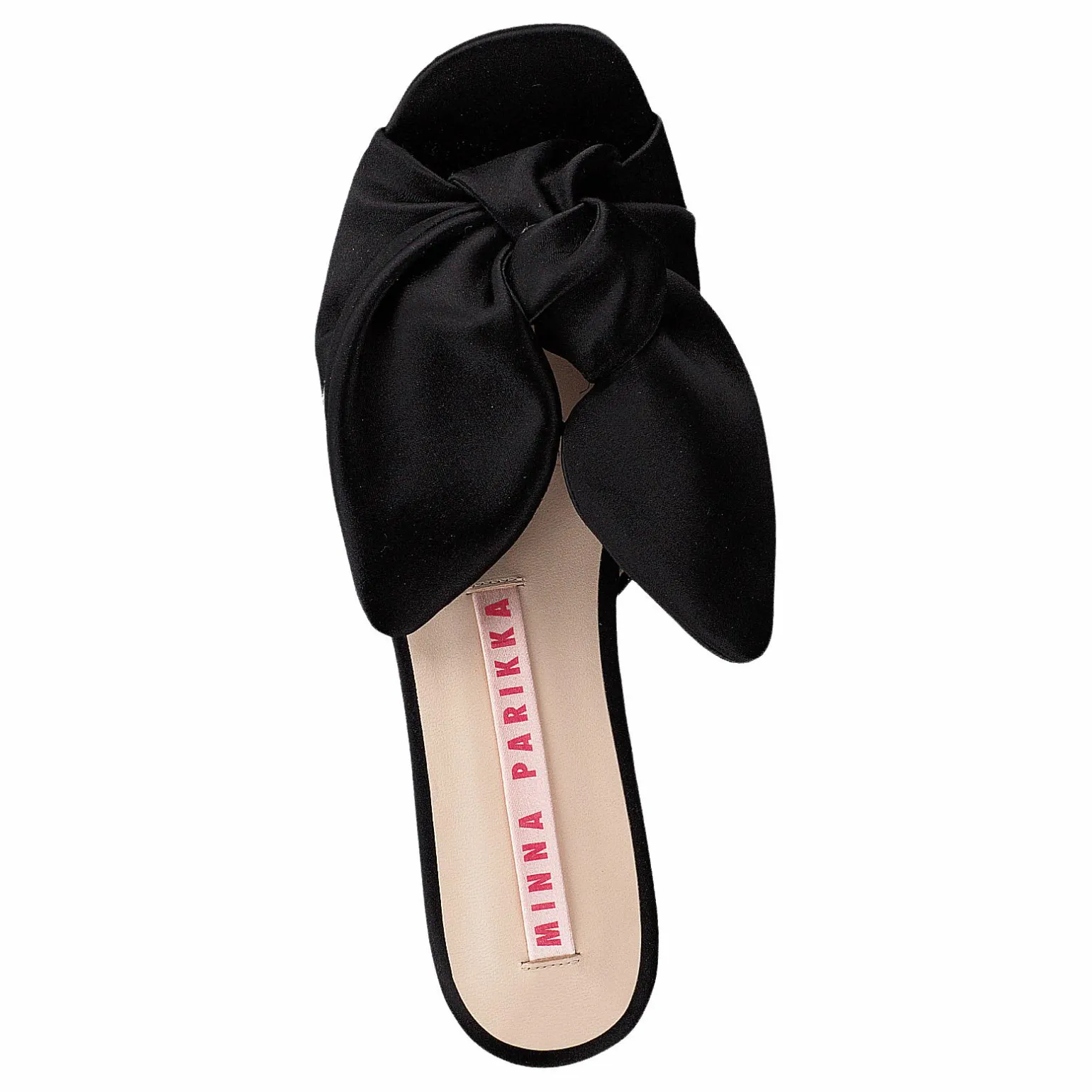 Amelia Black Satin