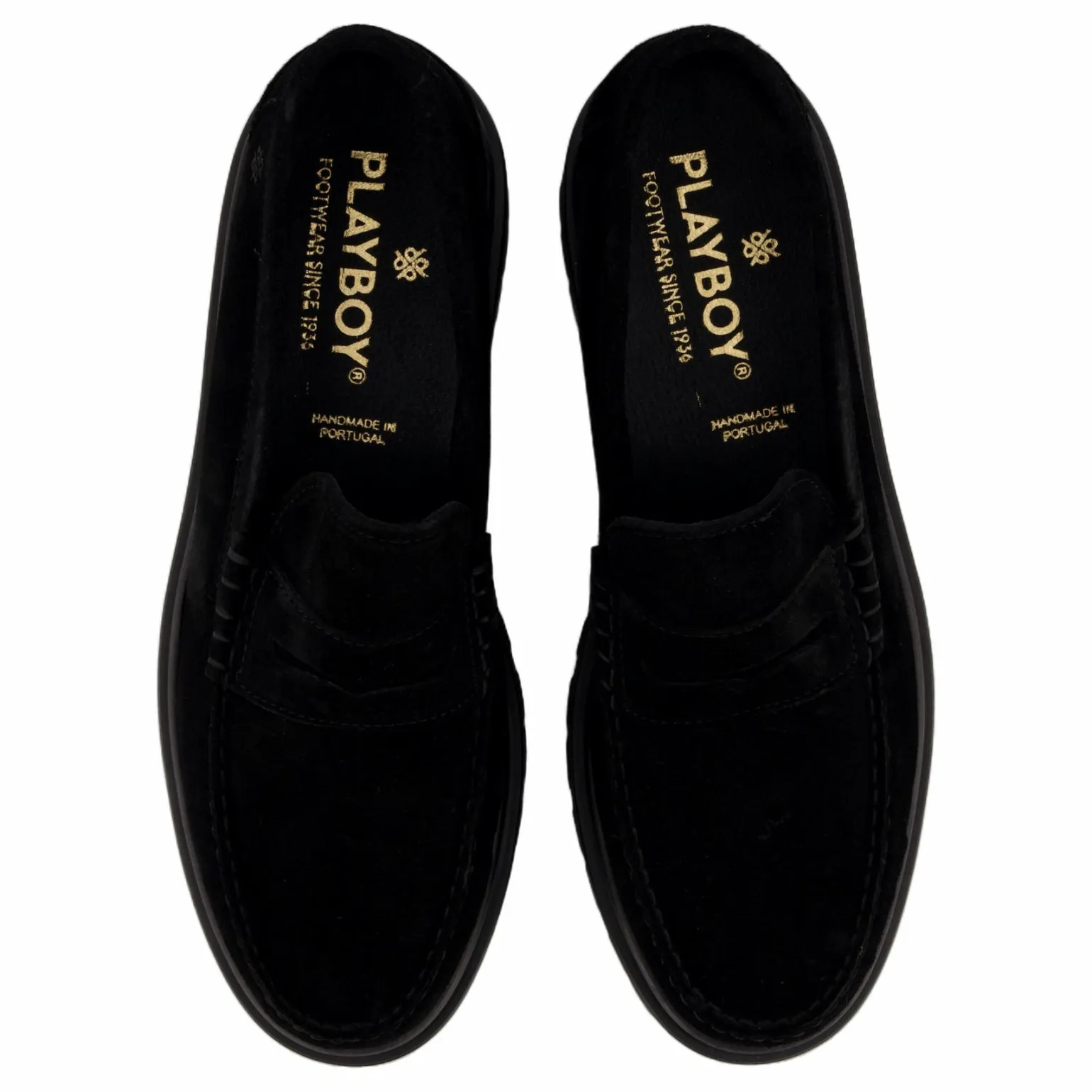 Austin Black Suede