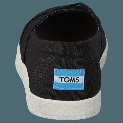 Avlon Slip-On Black Coated Canvas