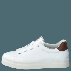 Avona Sneaker White/cognac/silver