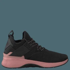 Ax_eon Lace Knit Black/Rose Tan