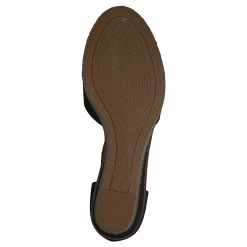 Basic Closed Toe Mid Wedge Black Bds