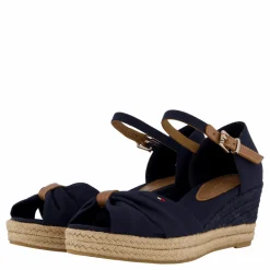 Basic Open Toe Mid Wedge