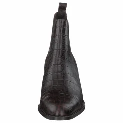 Biacarol Croco Dress Chelsea Dark Brown
