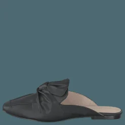 Birke Assymetric Bow Mule 100 - Black