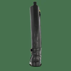 Blayke Burnished Leather Tall Boot Black