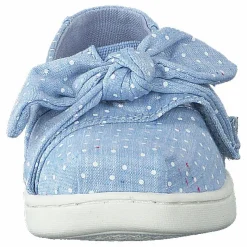 Bliss Speckled Chambray Dots Light Blue