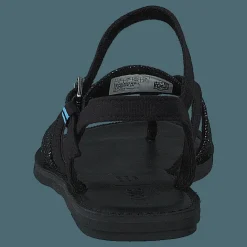 Blk Cvs/foil Woven Wm Lexie Sa Black