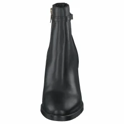 Block Branding High Heel Boot Black