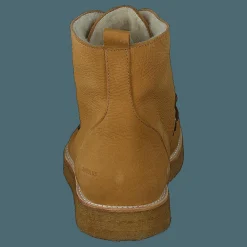 Boot With Wool Lining And Wide 2580 Camel