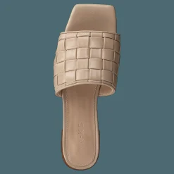 Braided Flats Beige