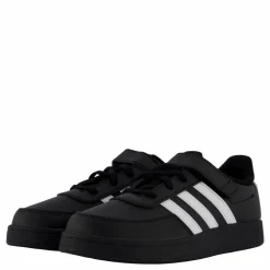 Breaknet Lifestyle Court Elastic Lace and Top Strap Shoes Core Black / Cloud White / Cloud White