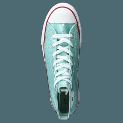 Chuck Taylor Hi Sparkle Teal Tint