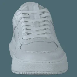 Chunky Cupsole Laceup Lth White