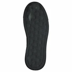 Chunky Cupsole Laceup Lth Black
