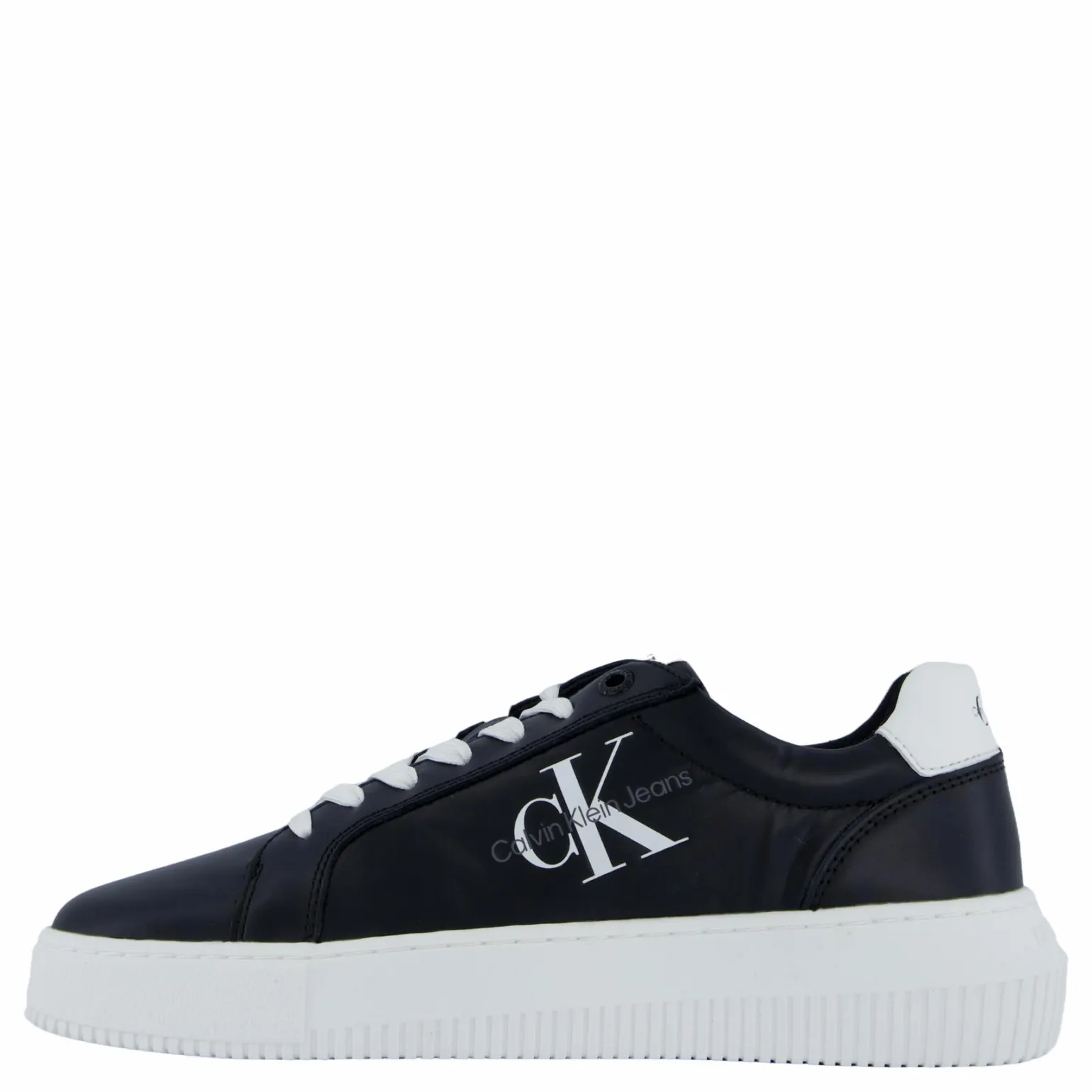 Chunky Cupsole Mono Lth Wn Black
