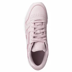 Cl Lthr Ashen Lilac/white