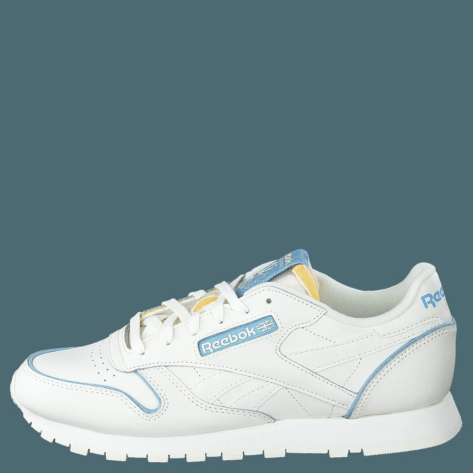 Cl Lthr Chalk/chalk/washed Indigo
