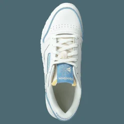 Cl Lthr Chalk/chalk/washed Indigo