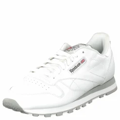 Cl Lthr White/Lt. Grey