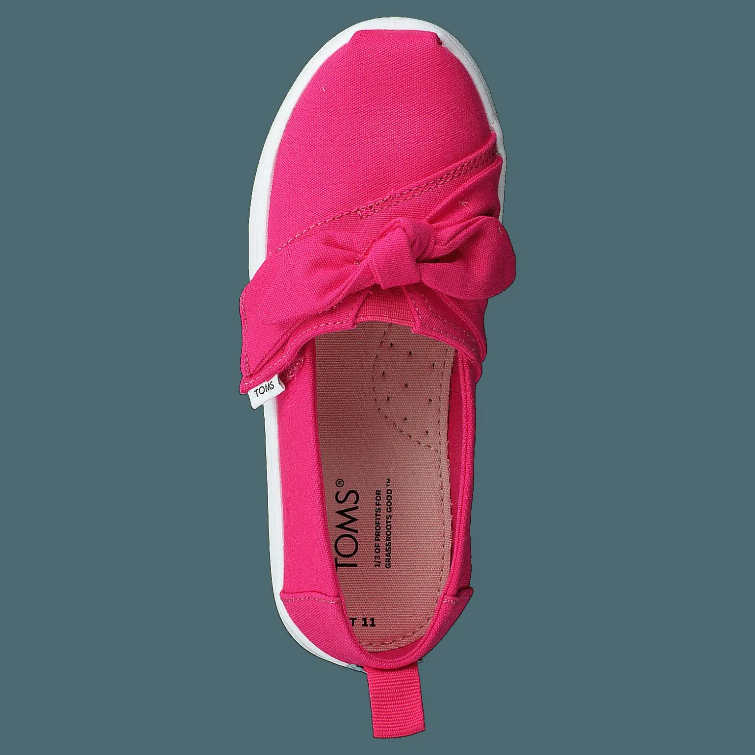 Classic Canvas Ruffle Tiny Raspberry