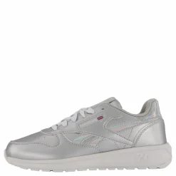 Classic Leather Silver/white