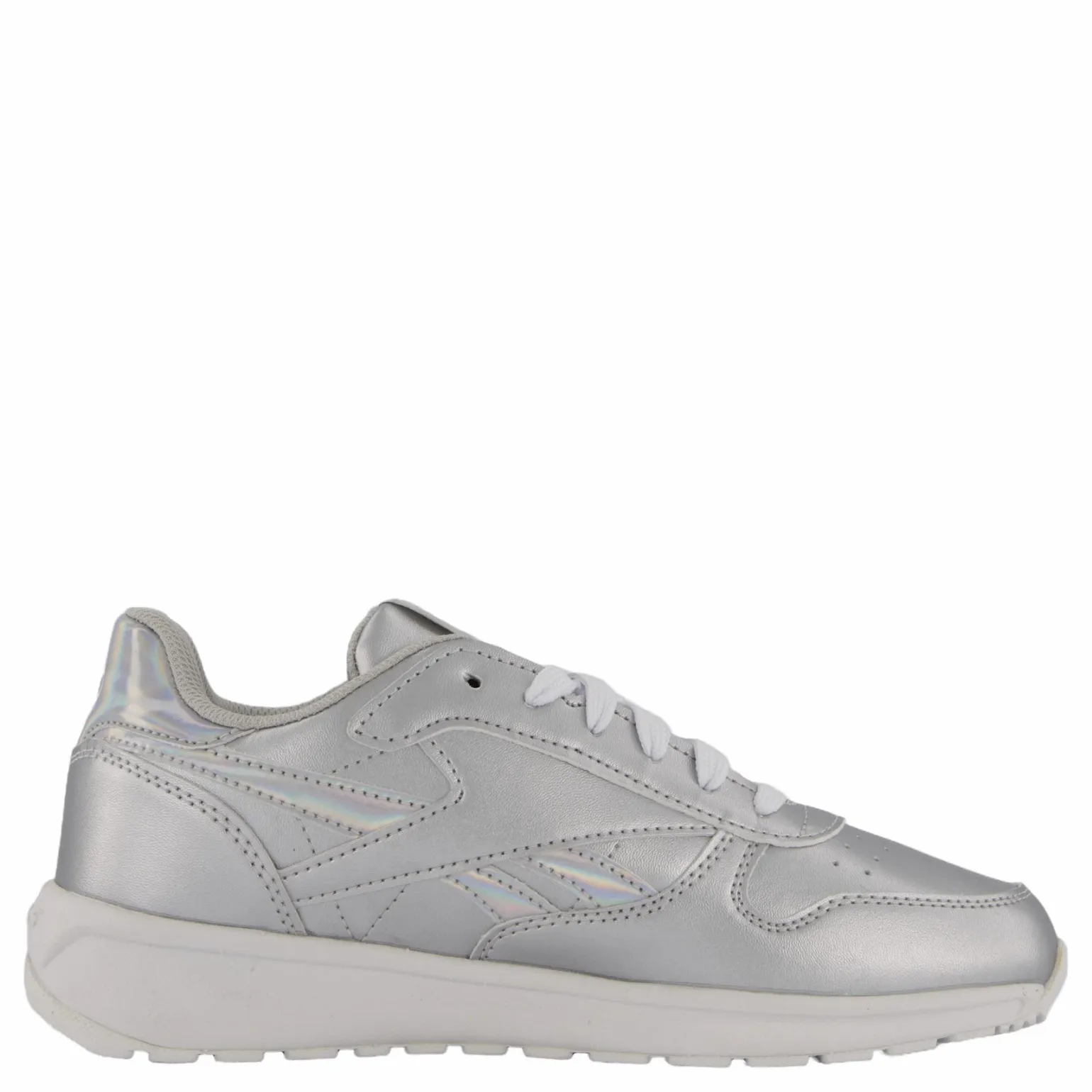 Classic Leather Silver/white