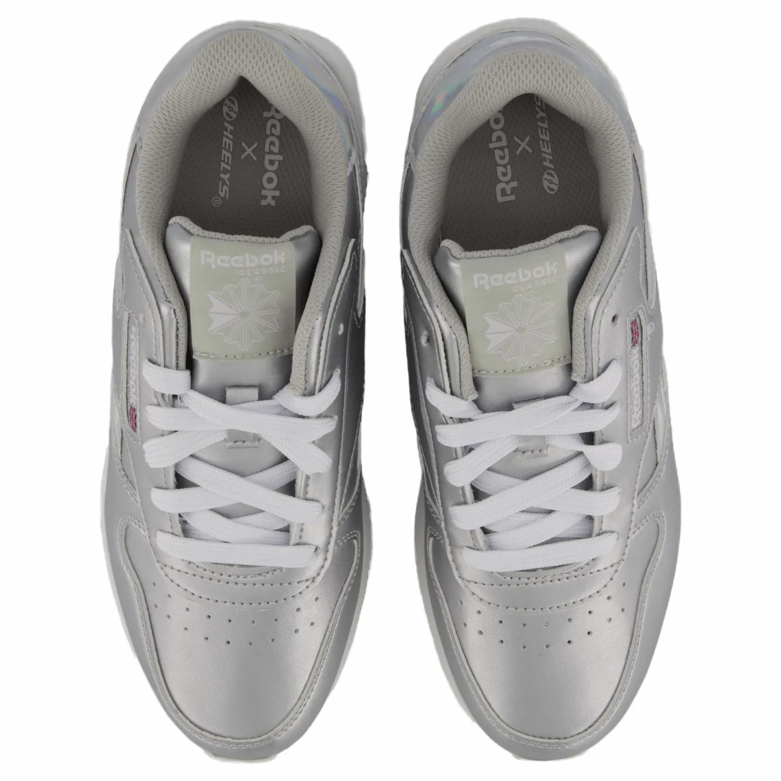 Classic Leather Silver/white