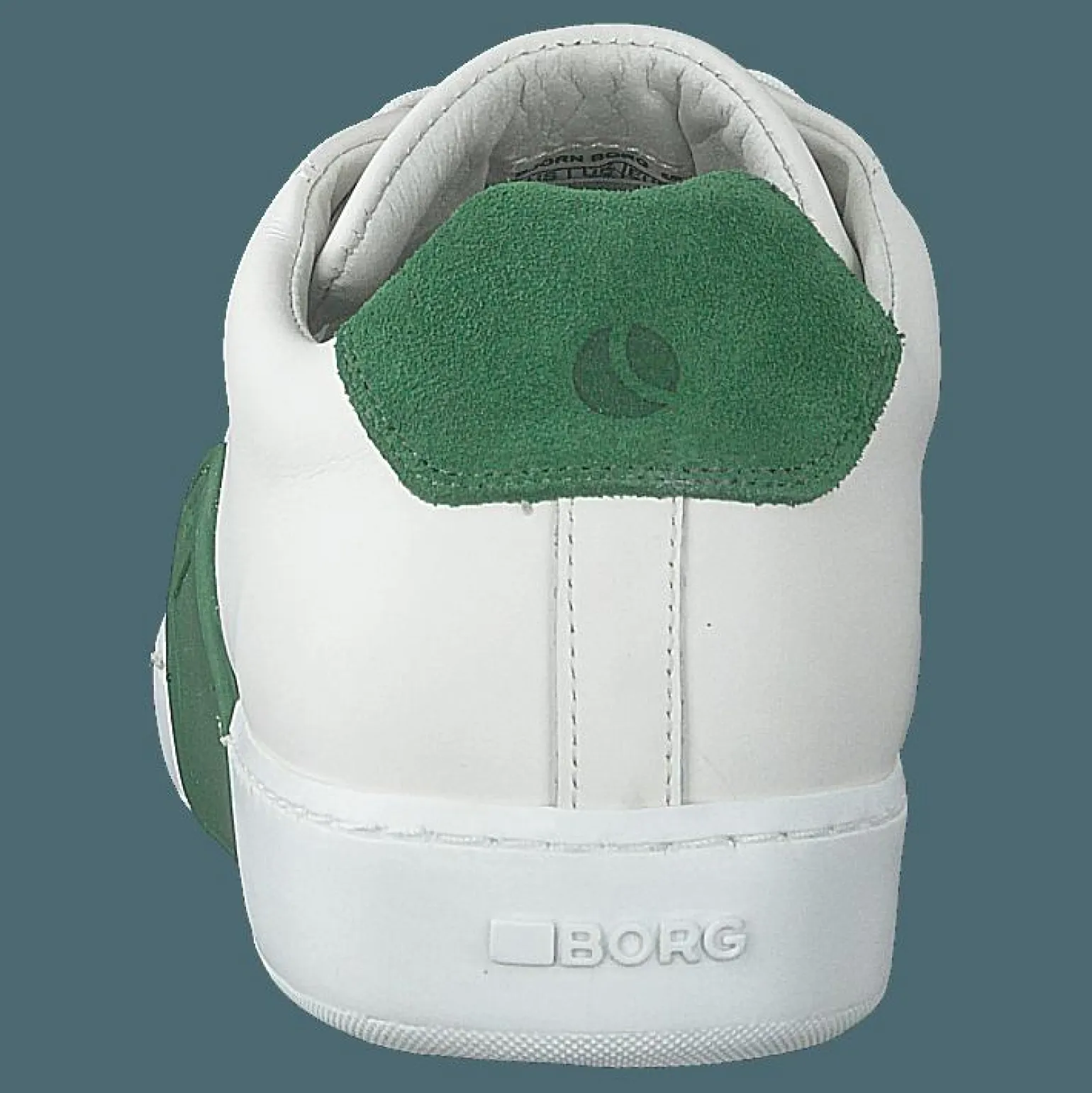 Clip M White/green