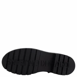 Combat Boot Mid Zip Lth In Cal Triple Black