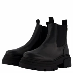 Combat Leather Low Chelsea Black