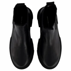 Combat Leather Low Chelsea Black