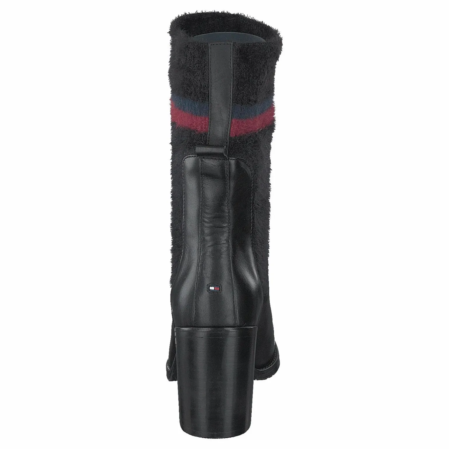 Cosy High Heel Leather Black