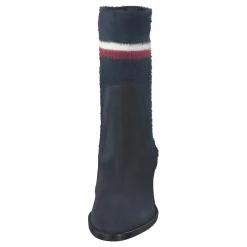 Cosy Mid Heel Suede Cki Midnight