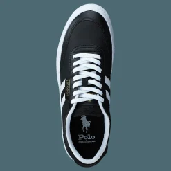 Court Leather Sneaker Black/White