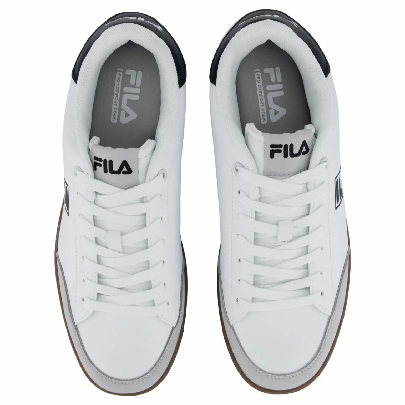 Courtbay Wmn White-black