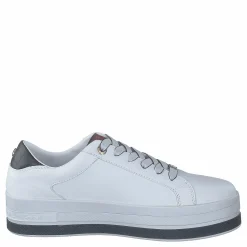 Croc Print Flatform Cupsole Rwb