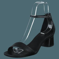 Ecco Elevate 45 Block Sandal Black