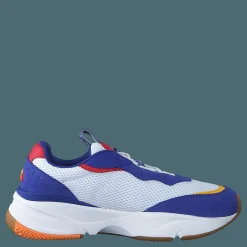 El Massello Text Af Blu/wht/red