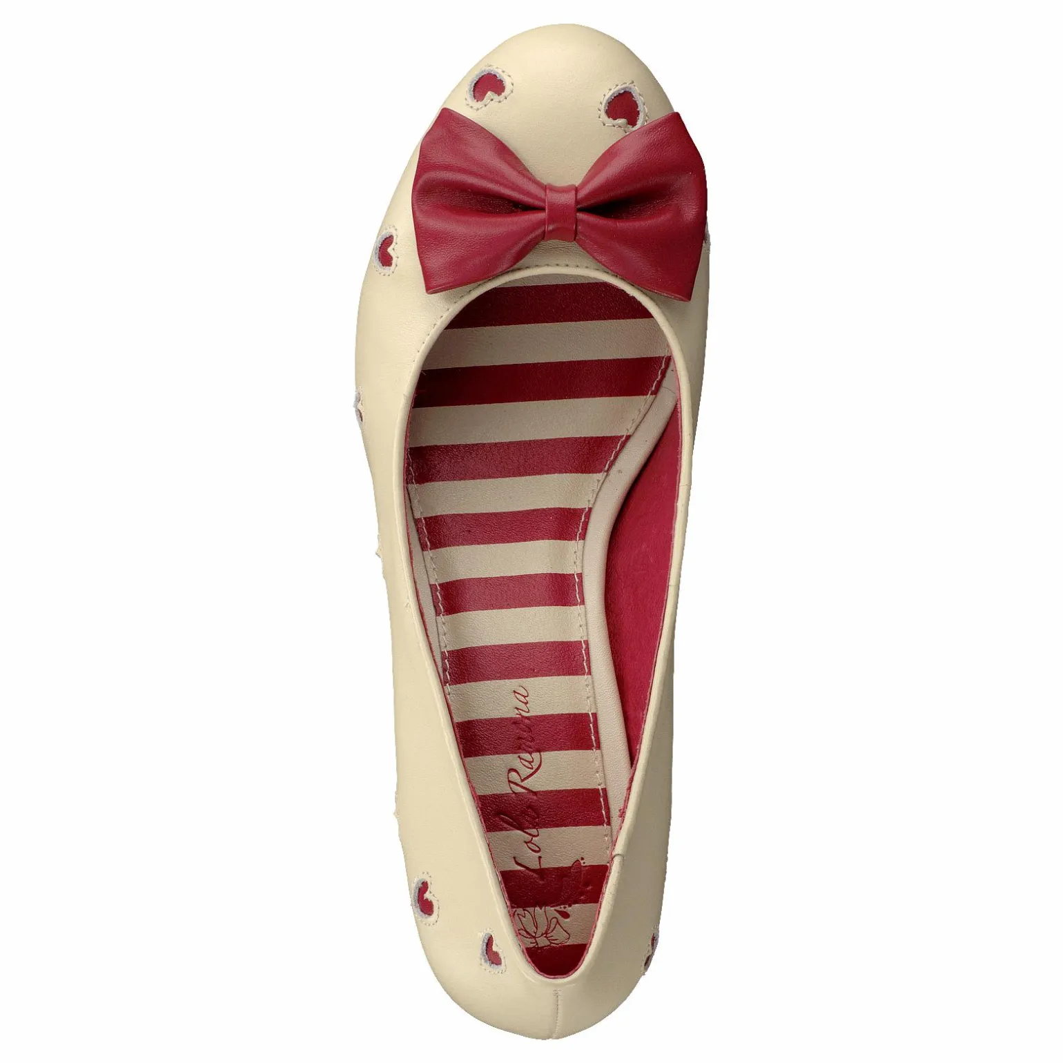 Elsie 411621-17 Creme/red