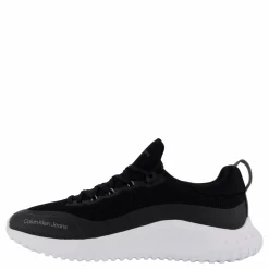 Eva Runner Sock Low Knit Mtr Black/white/ Charcoal Grey