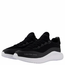 Eva Runner Sock Low Knit Mtr Black/white/ Charcoal Grey